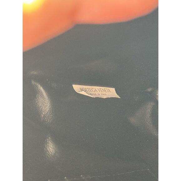 Bottega Veneta Black Intrecciato Woven Leather Clutch / Minimalist Handpurse - Picture 7 of 13